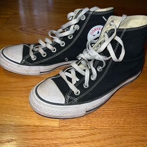 Black High Top Converse